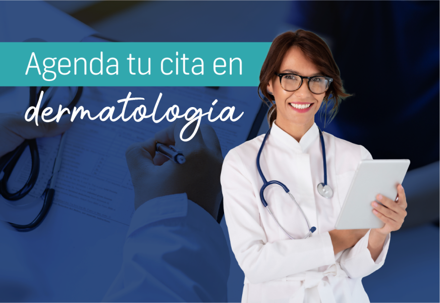 Banner - Agenda tu cita en dermatología